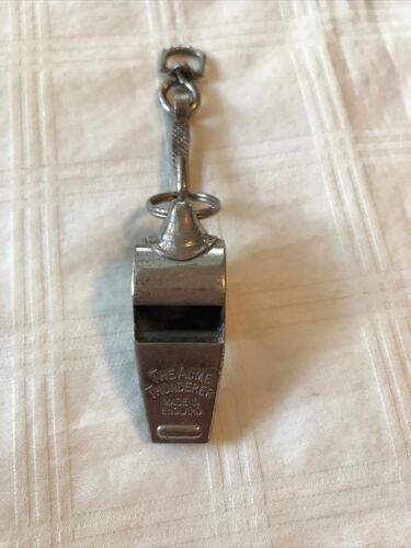 Vintage “the Acme Thunderer” Whistle Made In England